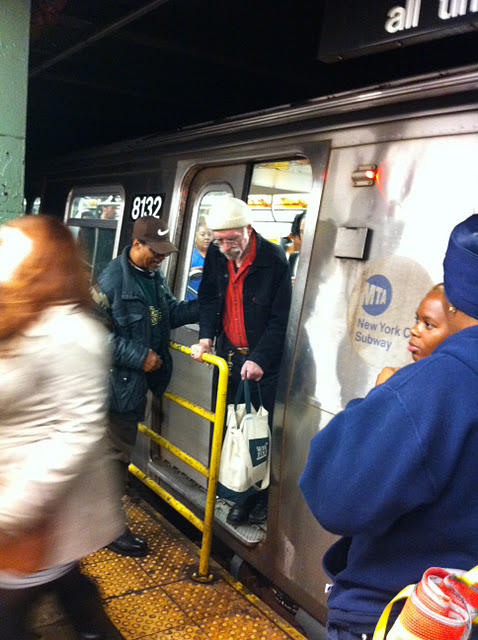 Evacuating the L train